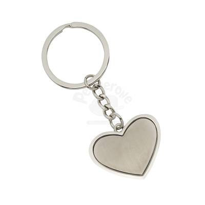 Chaveiro de Metal Personalizado Coração