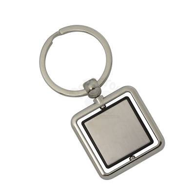 Chaveiro de Metal Quadrado para dar de Presente