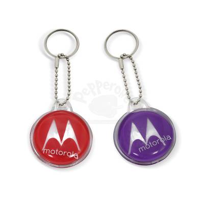 Chaveiro Gel com Ícone Flutuante Personalizado