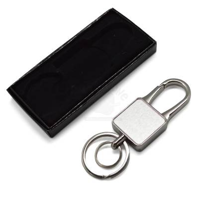 Chaveiro Metal Argola Dupla Promocional