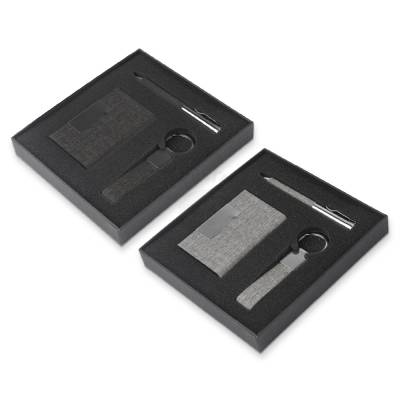 Conjunto executivo com 3 peças Promocional