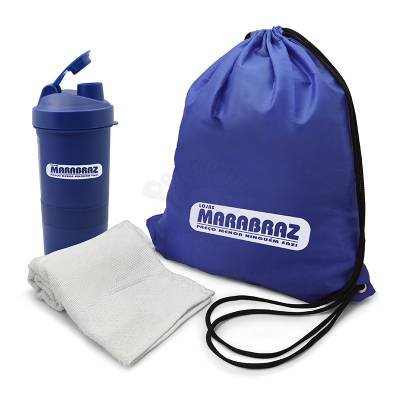 Kit Fitness com Coqueteleira para Brindes Promocio