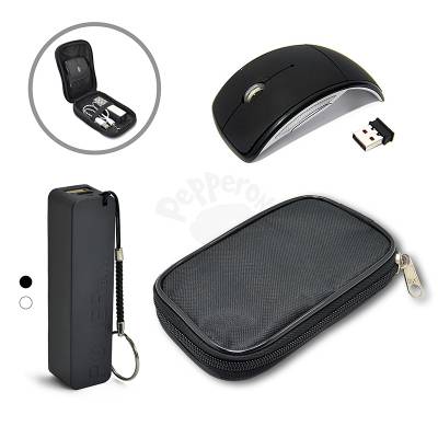 Kit Power Bank + Mouse sem Fio Promocional