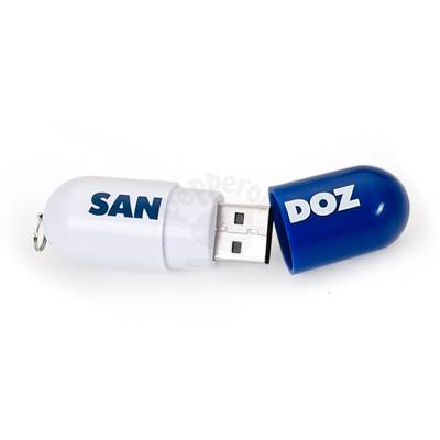 Pen Drive Cápsula de Remédio para Brindes