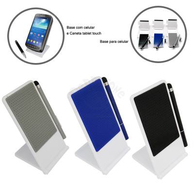 Porta Celular + Caneta Touch Personalizada