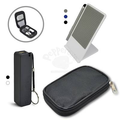 Power Bank + Porta Celular + Caneta Promocional